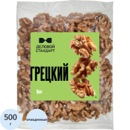 Грецкий орех Деловой Стандарт сушёный, 500г Грецкий орех Деловой Стандарт сушёный, 500г