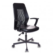 Кресло VB_EChair-225 PTW к/з черный, сетка черная Кресло VB_EChair-225 PTW к/з черный, сетка черная