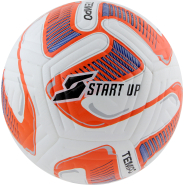 Мяч футбольный Start Up Tempo white/orange, р5, пу, 371781 Мяч футбольный Start Up Tempo white/orange, р5, пу, 371781