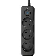Сетевой фильтр AGNI 3/3м,черный(TP-FD3E-3m-black) Сетевой фильтр AGNI 3/3м,черный(TP-FD3E-3m-black)