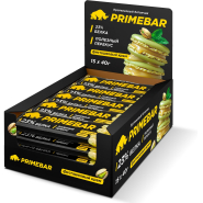 Батончик с содерж протеина PRIMEBAR глазир со вкус Фисташк крем 40гx15шт/уп Батончик с содерж протеина PRIMEBAR глазир со вкус Фисташк крем 40гx15шт/уп
