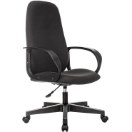 Кресло 0MX_VB_Echair-660 ТC ткань черный пластик Кресло 0MX_VB_Echair-660 ТC ткань черный пластик