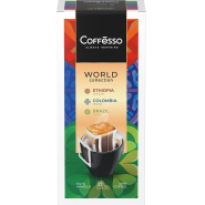 Кофе Coffesso DRIP MIX WORLD COLLECTION ассорти в дрип-пакетах, 30х10г