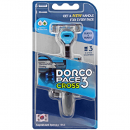 Бритва Dorco CROSS3, 5 см.кас.3лез., плав.головка, увл.полос TRC 1005 Бритва Dorco CROSS3, 5 см.кас.3лез., плав.головка, увл.полос TRC 1005