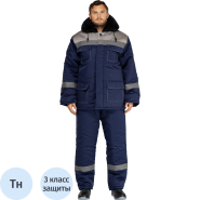 Костюм зим муж (куртка, бр) з35 син/сер 96-100/170-176 (Арсенал-СП)