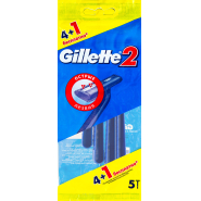 Бритва одноразовая Gillette 2 4+1шт Бритва одноразовая Gillette 2 4+1шт