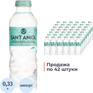 Вода минеральная Sant Aniol природ стол пит негаз ПЭТ 0,33л