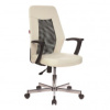 Кресло VB_EChair-225 DSL PTW к/з бежевый OR-10/сетка черная TW, хром Кресло VB_EChair-225 DSL PTW к/з бежевый OR-10/сетка черная TW, хром